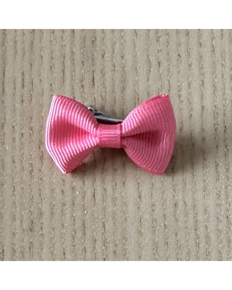 Rose Pink Κοκαλάκι φιογκάκι με clip
