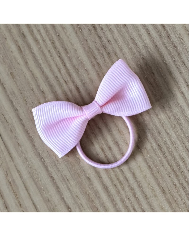 Baby Pink λαστιχάκι μαλλιών με φιόγκο