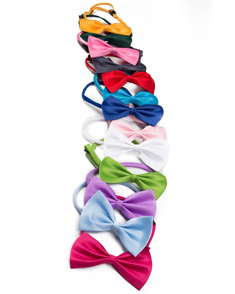 Παπιγιόν κατοικίδιων σε πολλά χρώματα – Pinkpaws Premium Satin Collection