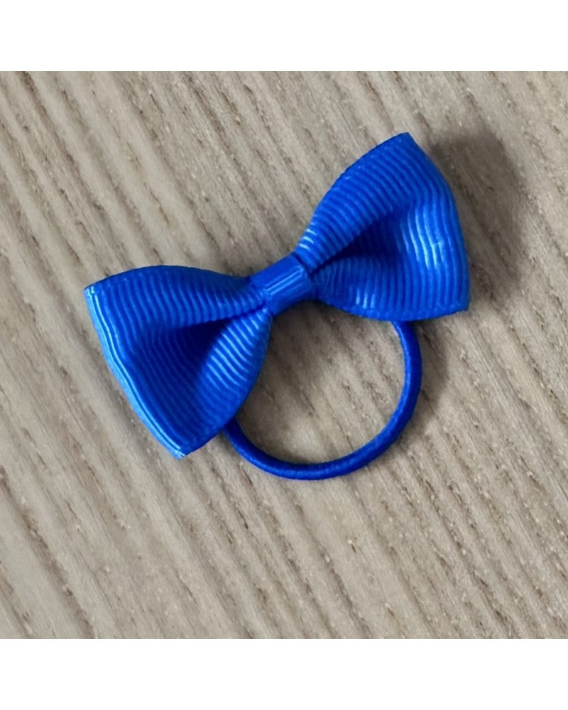 Navy blue λαστιχάκι μαλλιών με φιόγκο