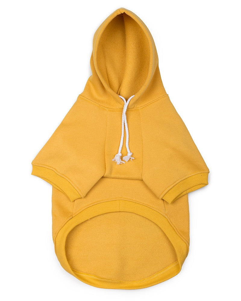 Κίτρινο φούτερ για σκύλους