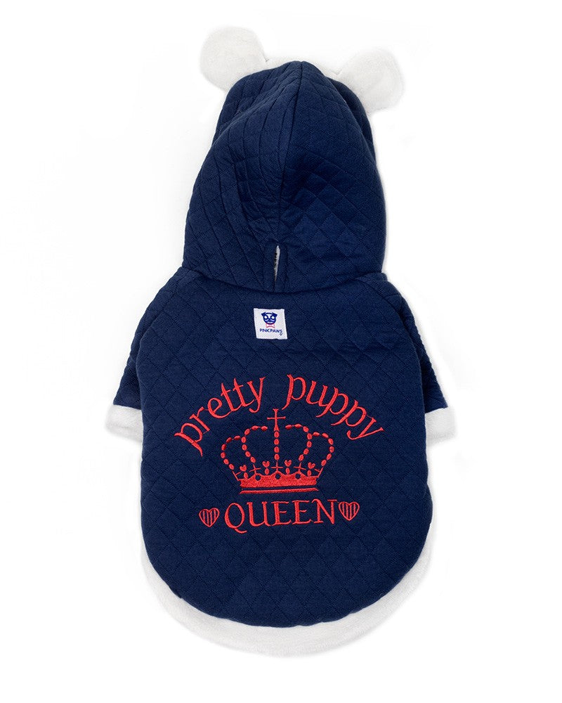 Ζακέτα hoodie για σκύλους σε μπλε χρώμα