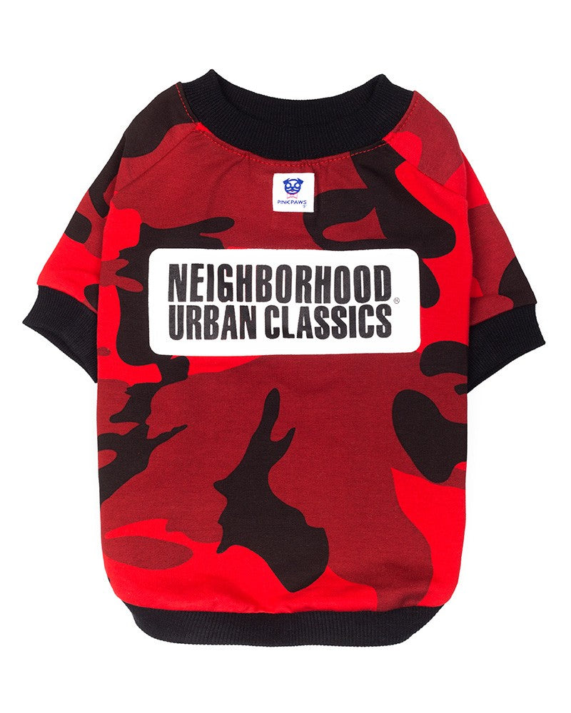 Μπλούζα "Military style" σε κόκκινο | Pinkpaws