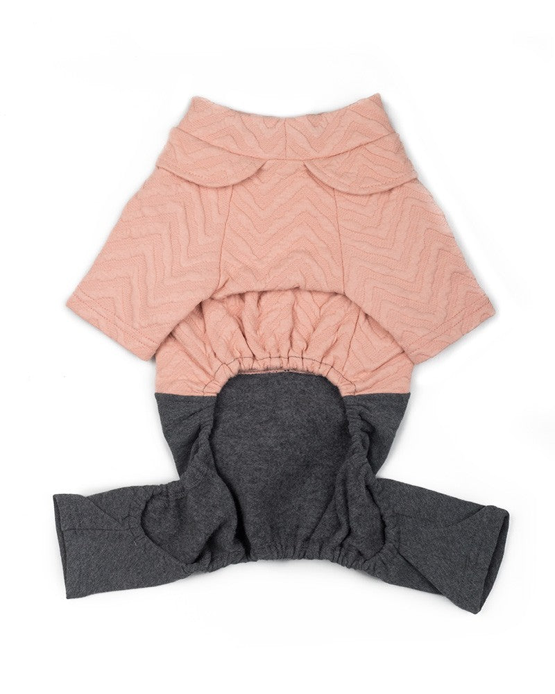 Φορμάκι σκύλου με τιράντες σε ροζ χρώμα