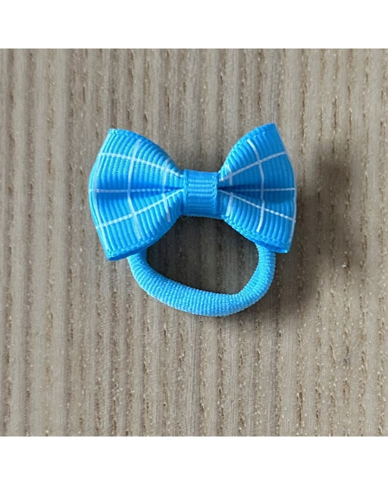 Aqua Blue λαστιχάκι μαλλιών με φιόγκο