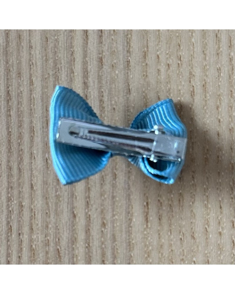 Τιρκουάζ Κοκαλάκι φιογκάκι με clip