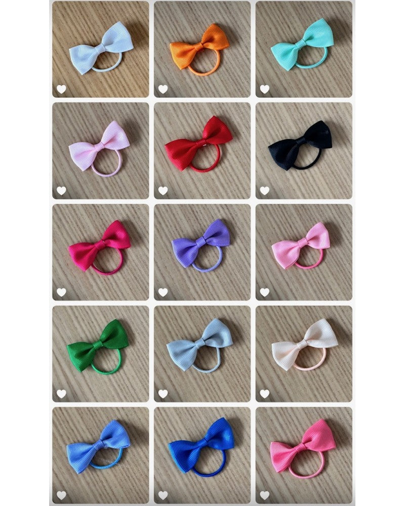 Λαστιχάκια μαλλιών με φιόγκο