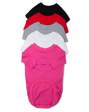 μονόχρωμη μπλούζα μεγαλόσωμου σκύλου 