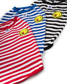 striped dog shirt pinkpaws