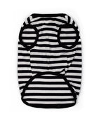 striped dog shirt σε μαύρο pinkpaws 