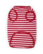 striped dog shirt σε κόκκινο pinkpaws 