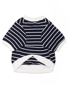 ριγέ μπλούζα σκύλου σε navy blue
