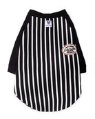 Μπλούζα "Urban Stripe" για μεγαλόσωμους σκύλους σε μαύρο| Pinkpaws