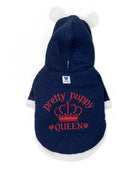Ζακέτα hoodie για σκύλους σε μπλε χρώμα