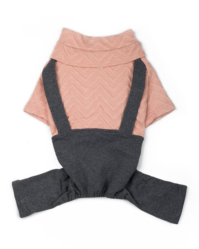 Φορμάκι σκύλου με τιράντες σε ροζ χρώμα